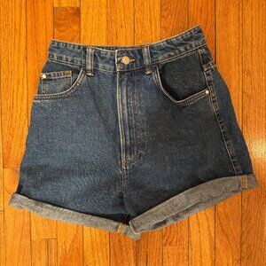 ZARA High-Waisted Denim Shorts